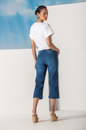 3/4 Jeans stretch 90%cot, 8%pol, 2%ela