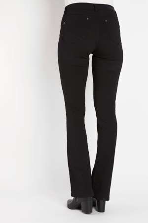 Jeans flair stretch 87%cot 10%pol 3%ela