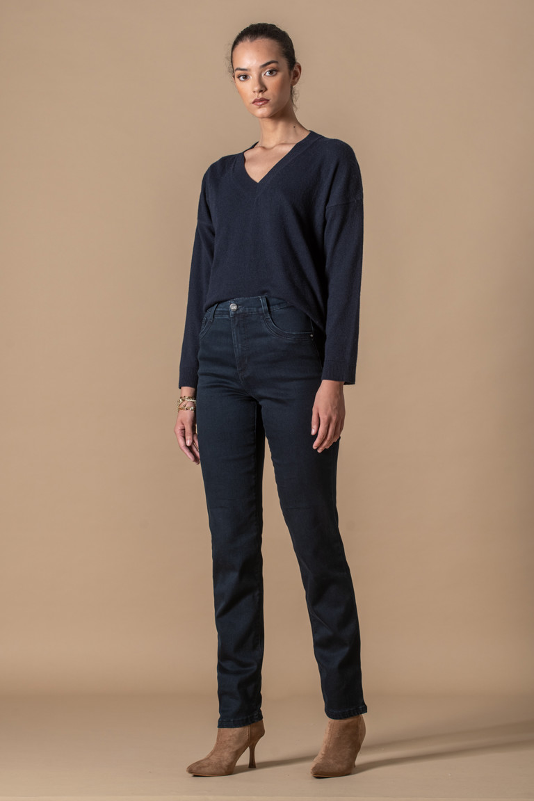 Denim stretch w/stones  66%cot 20%pol 11%vis 3%ela
