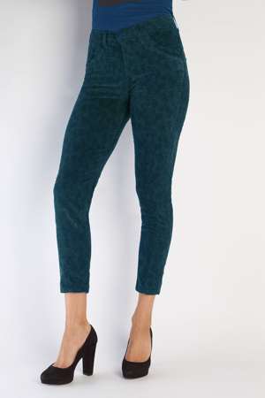 7/8 velour print 98%cot 2%ela
