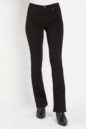 Jeans flair stretch 87%cot 10%pol 3%ela