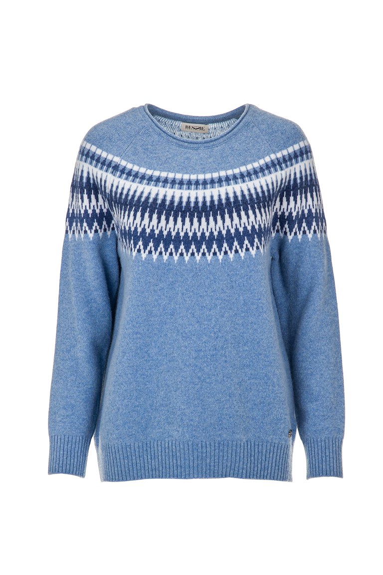 0815 / Nordic knit / Blå