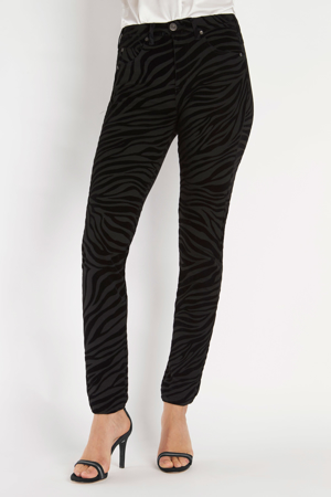 Jeans black jogging printet 75%pol 23%ra