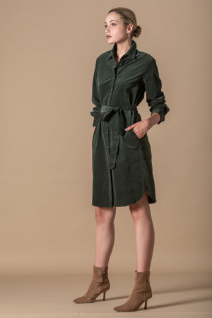Dress baby cord 98%cot 2%ela