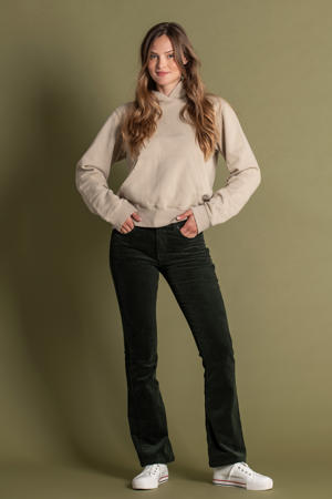Jeans flair cord 98%cot, 2%ela