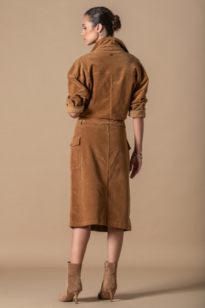 Skirt cord 98%cot 2%ela