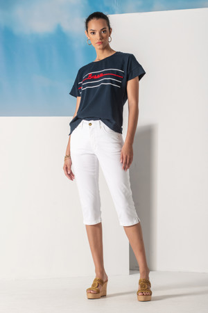 Pirat coloured stretch 91%cot 6%pol, 3%ela