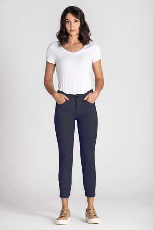 3/4 Jeans power stretch 87%cot10%pol3%el